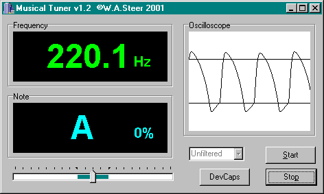 Pitch Tuner for Theremin